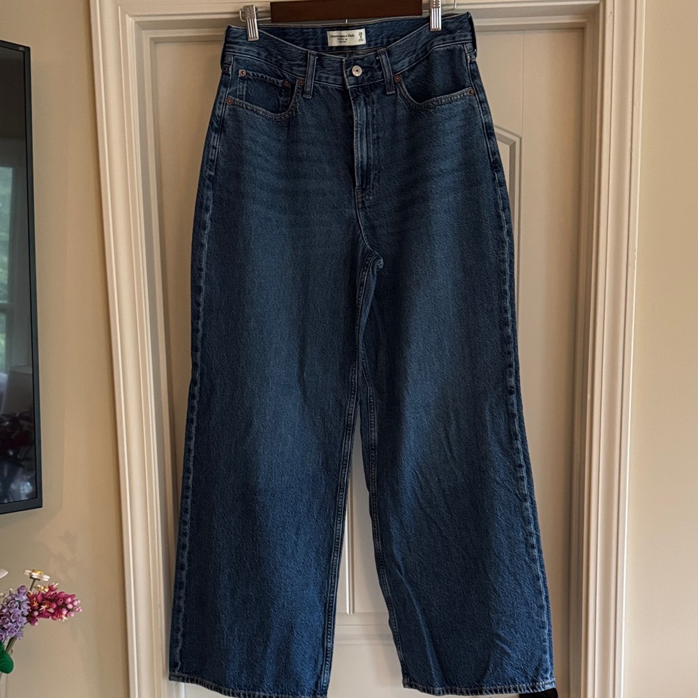 Abercrombie & Fitch High Rise Blue Jeans